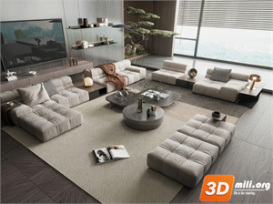 Sofa Minotti Skp Files 